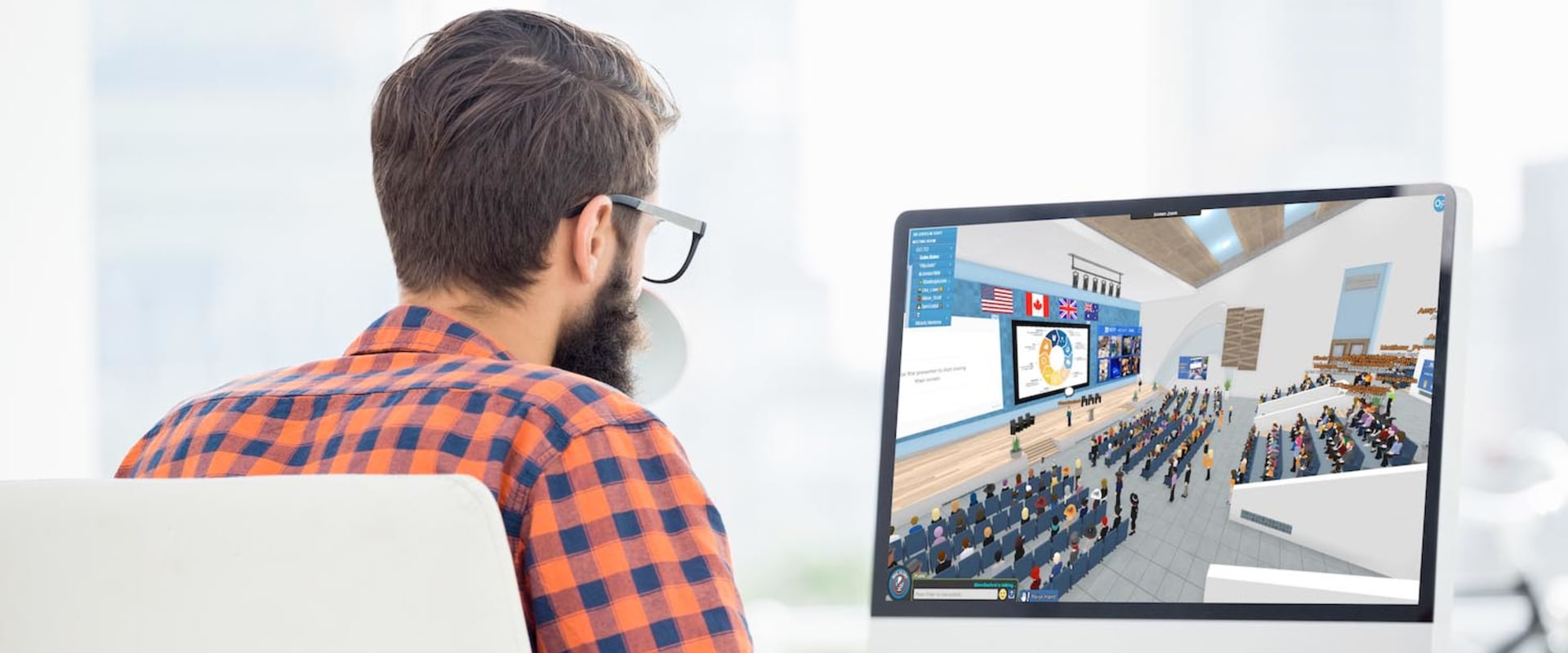 How do you announce an event going virtual